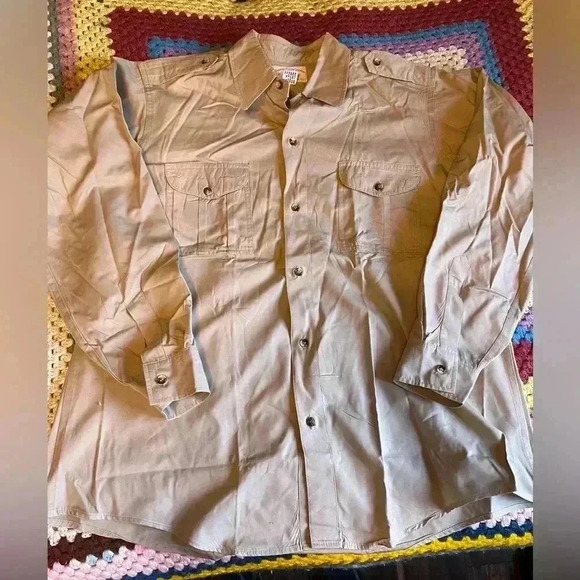 Vintage Men’s  CC Filson Co Size 50 Button Up Shirt - Picture 1 of 7